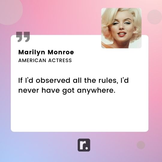 Marilyn Monroe quotes