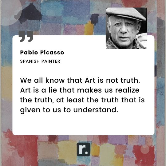 Pablo Picasso quotes on art