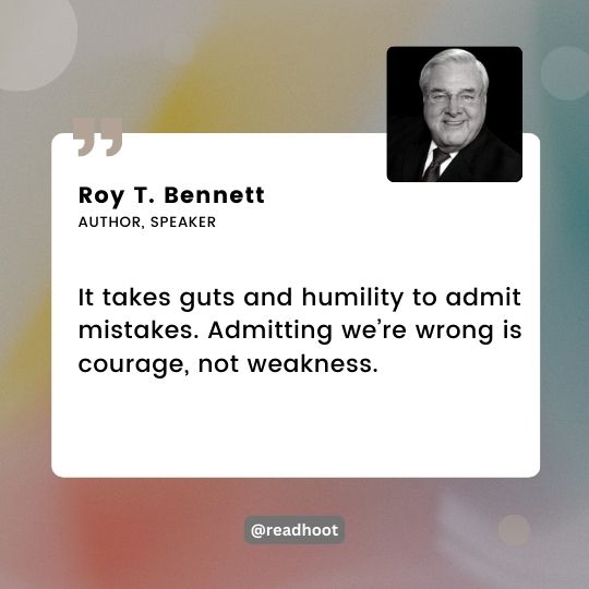 Roy T. Bennett quotes on success