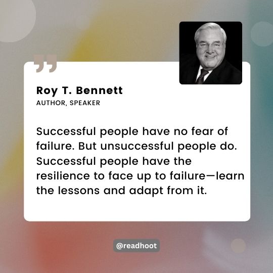 Roy T. Bennett quotes on success