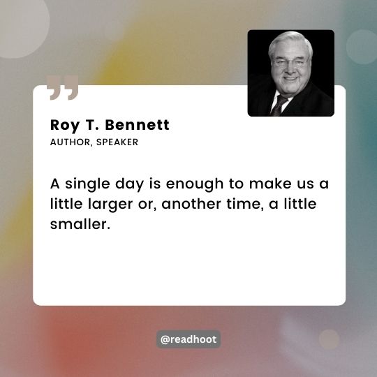 Roy T. Bennett quotes on life