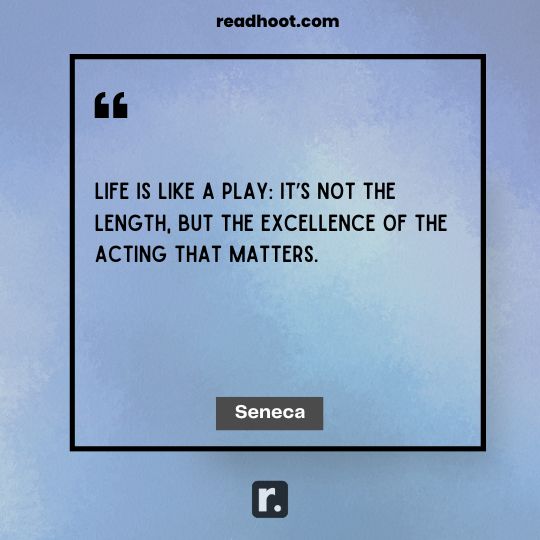 thought of the day Seneca Quotes