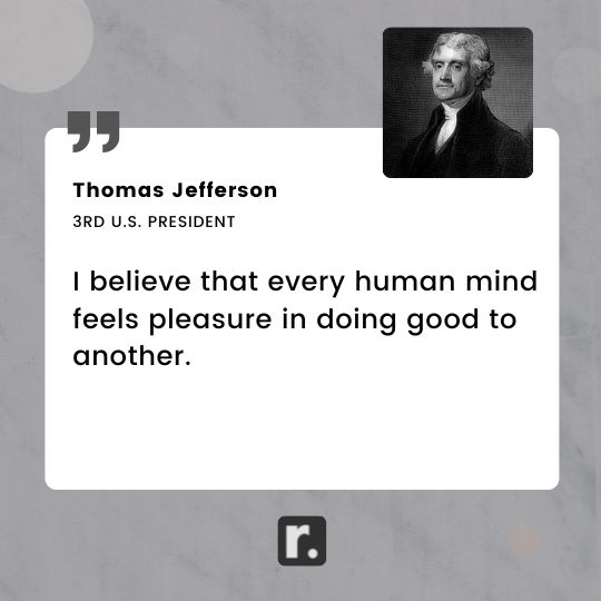 Thomas Jefferson quotes on being good