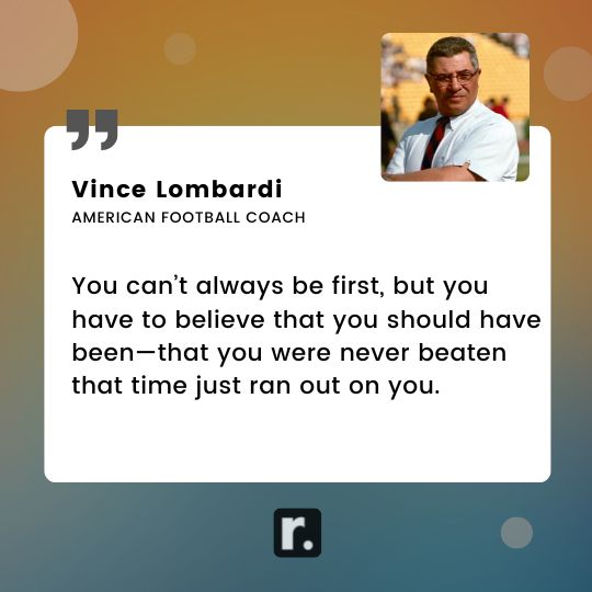 famous Vince Lombardi quotes