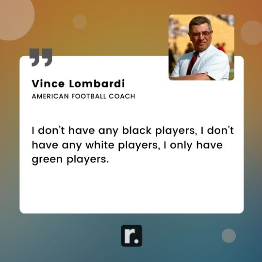 Vince Lombardi quotes