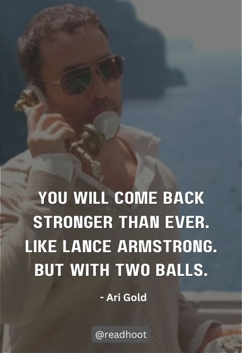 ari gold quotes