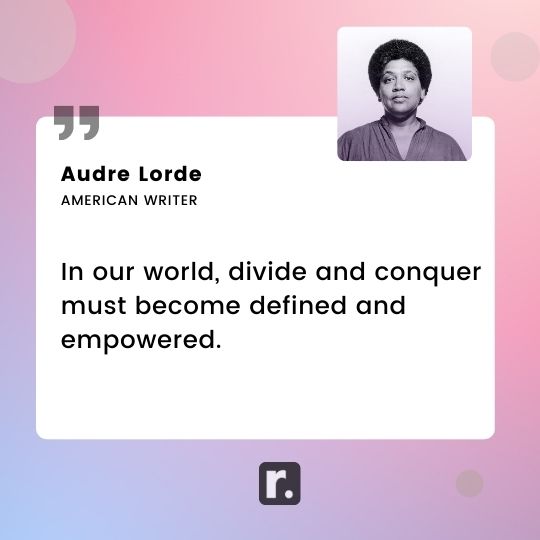 Audre Lorde Quotes