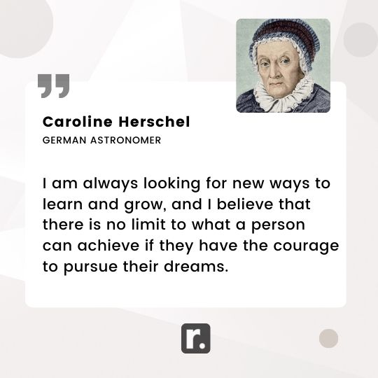 Caroline Herschel Quotes