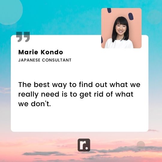 Marie Kondo Quotes