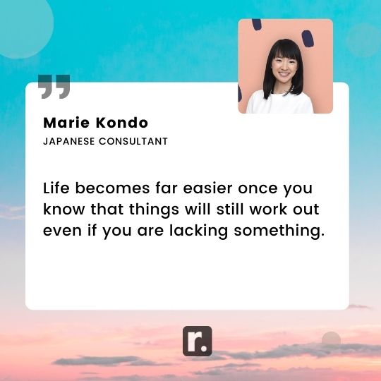 Marie Kondo Quotes