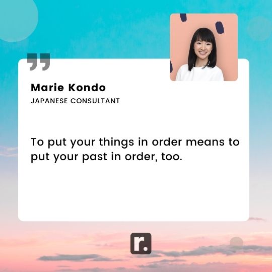 Marie Kondo Quotes