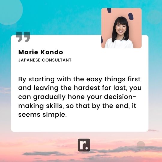 Marie Kondo Quotes