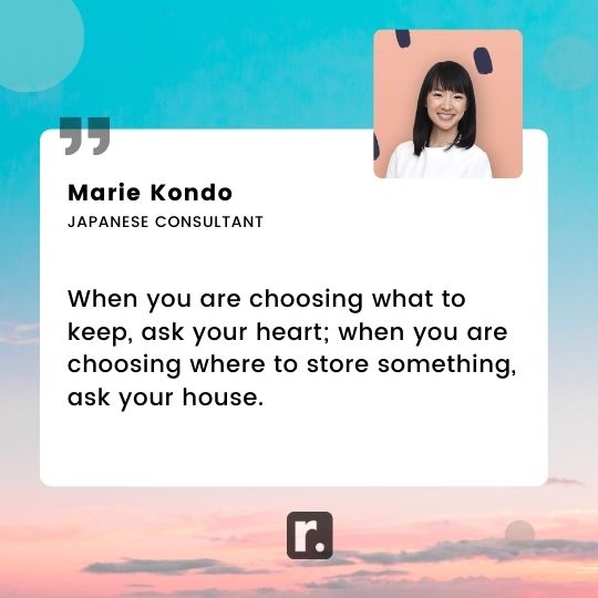 Marie Kondo Quotes