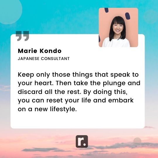 Marie Kondo Quotes