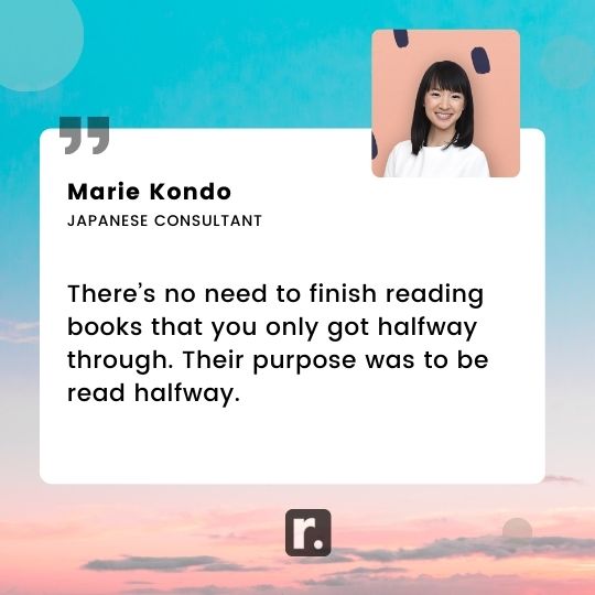 Marie Kondo Quotes