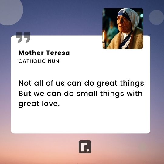 Mother Teresa quotes