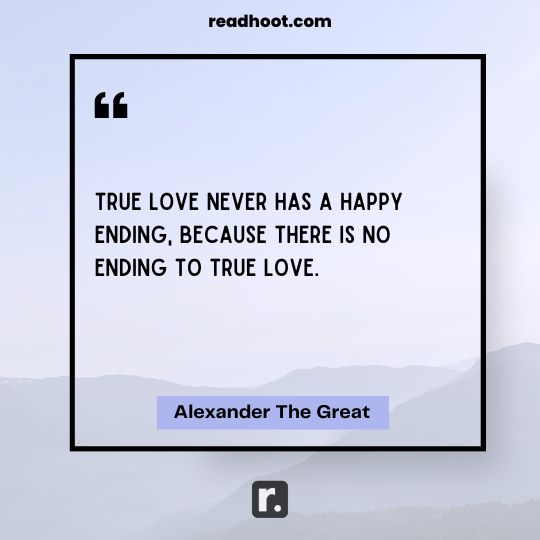 Alexander The Great Quotes