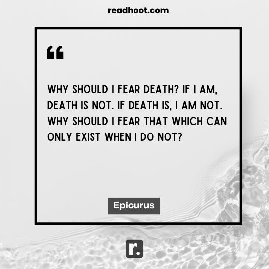 Epicurus Quotes on death