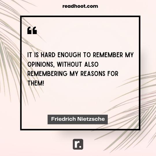 Friedrich Nietzsche Quotes