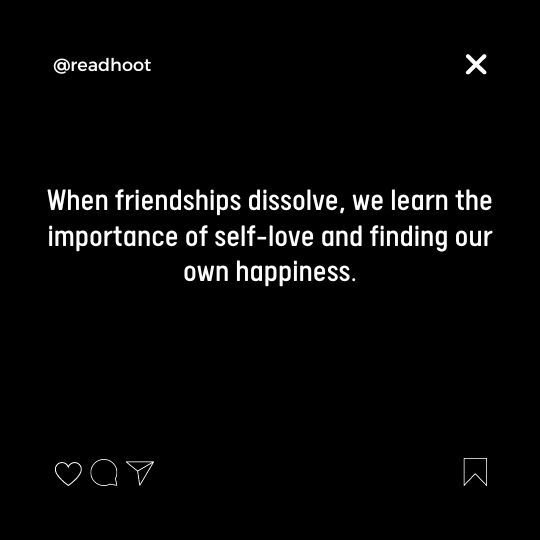 Losing Friendship Quotes