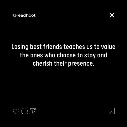 Losing Best Friend Quotes