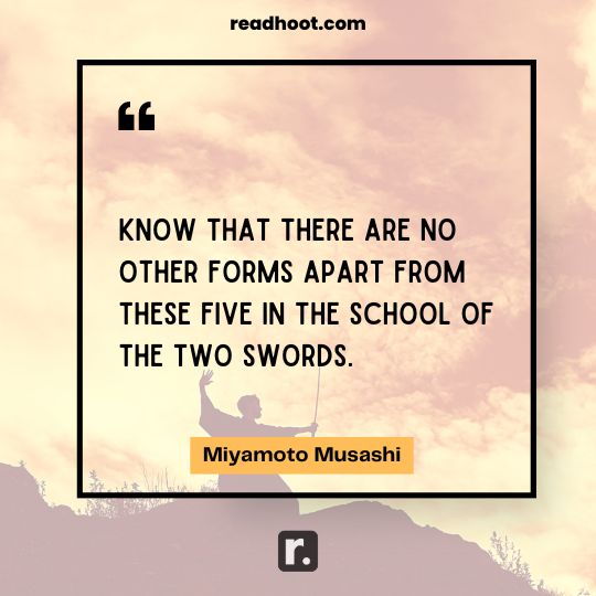 Miyamoto Musashi Quotes