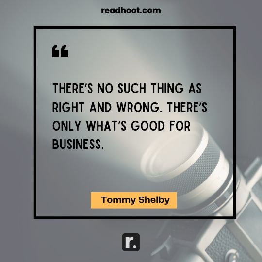 Tommy Shelby Quotes