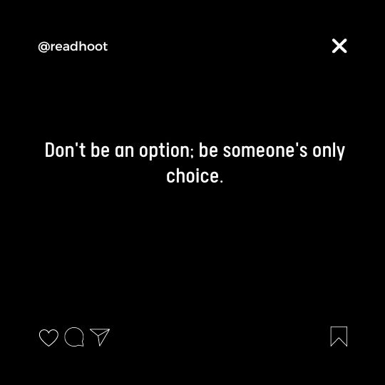 Don't Treat Me Like an Option Quotes