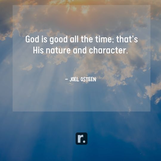 God's Goodness quotes
