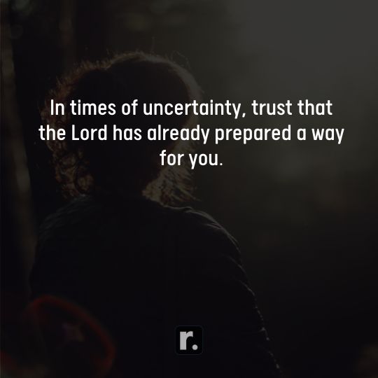 Trust in The Lord Quotes