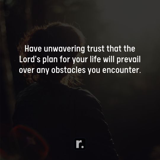 Trust in The Lord Quotes