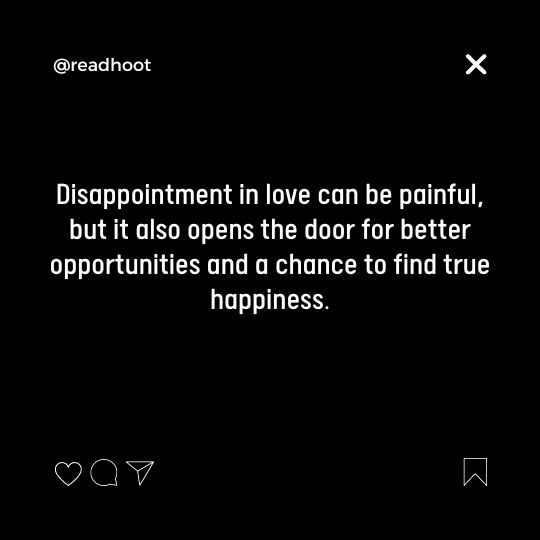 disappointment relationship priority quotes