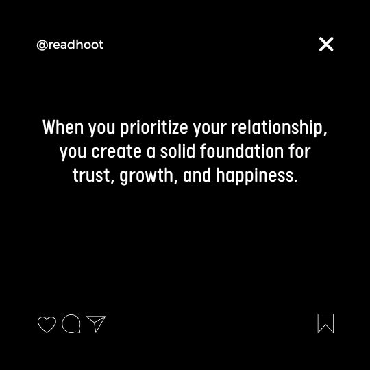 priority quotes about a relationship