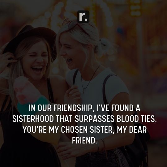 Friend Like Sister Quotes